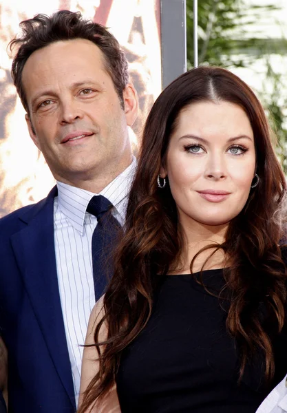 Vince Vaughn e Kyla Weber — Fotografia de Stock