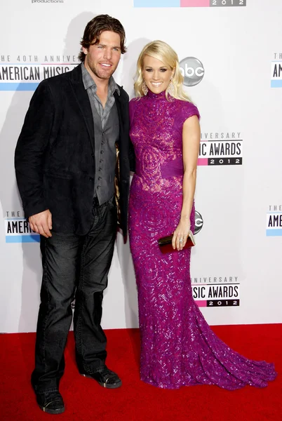 Carrie Underwood and Mike Fisher — Stock Photo, Image