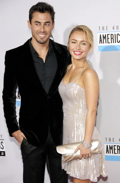 Hayden Panettiere and Scotty McKnight — Zdjęcie stockowe