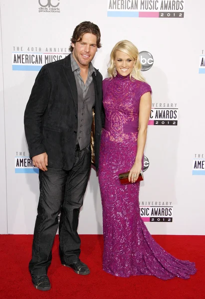 Carrie Underwood and Mike Fisher — Stock Photo, Image