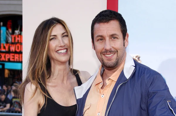 Adam Sandler i Jackie Sandler — Zdjęcie stockowe