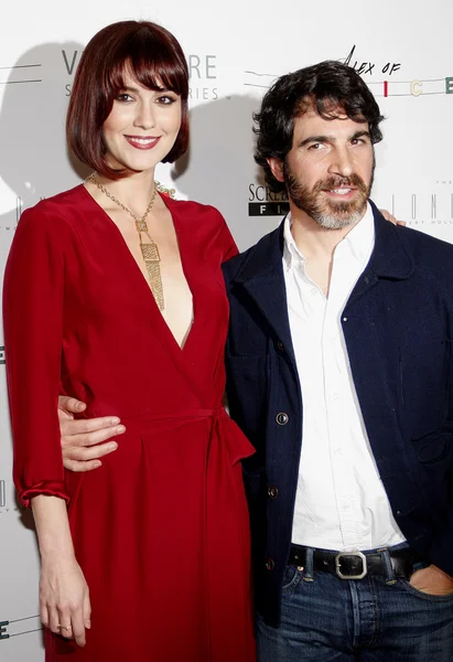 Mary elizabeth winstead und chris messina — Stockfoto