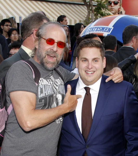 Peter Stormare e Jonah Hill — Fotografia de Stock