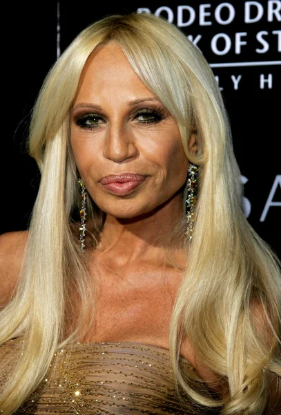 Donatella versace — Fotografia de Stock