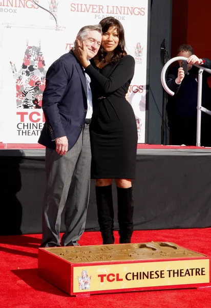 Robert De Niro y Grace Hightower — Foto de Stock