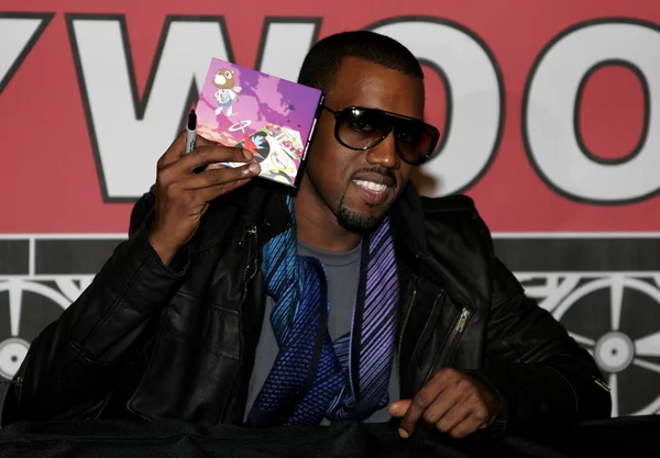 Rapper Kanye West — Stock Photo, Image