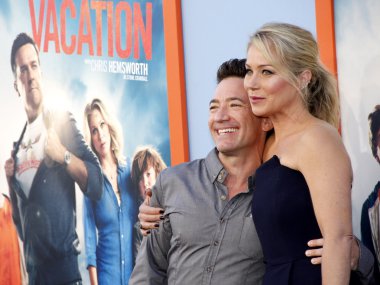 Christina Applegate and David Faustino