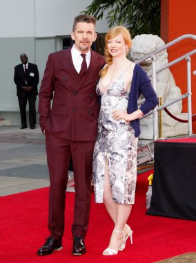 Ethan Hawke and Sarah Snook