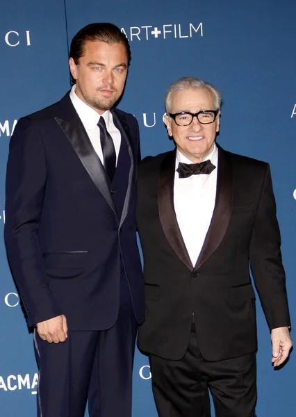 Leonardo DiCaprio e Martin Scorsese — Fotografia de Stock