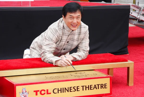 Actor Jackie Chan — Stock Photo, Image