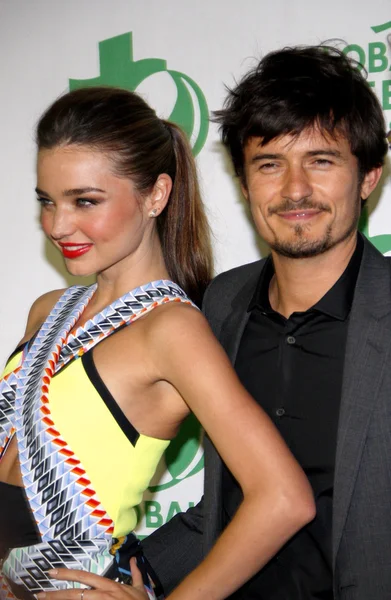 Orlando Bloom e Miranda Kerr — Fotografia de Stock