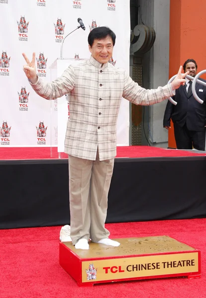 Jackie Chan en Hollywood — Foto de Stock