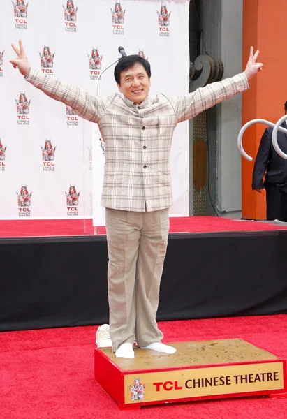 Jackie Chan en Hollywood — Foto de Stock