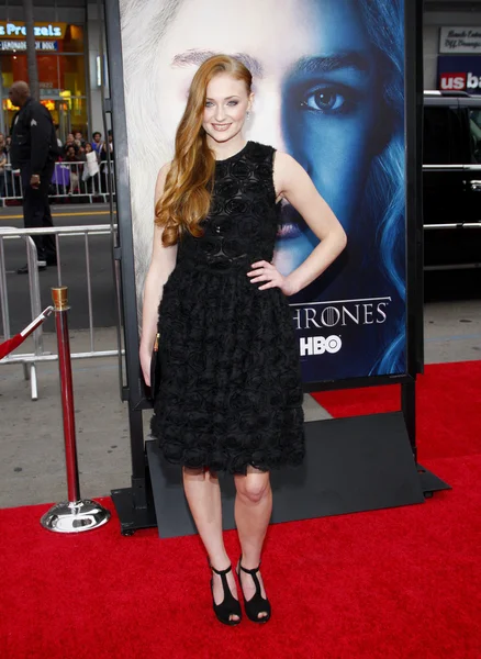 La actriz Sophie Turner — Foto de Stock