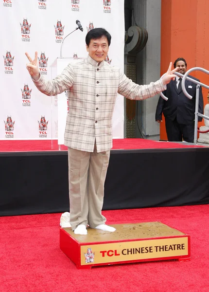 Jackie Chan in Hollywood — 스톡 사진