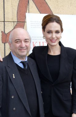 Angelina Jolie and Aida Takla OReilly