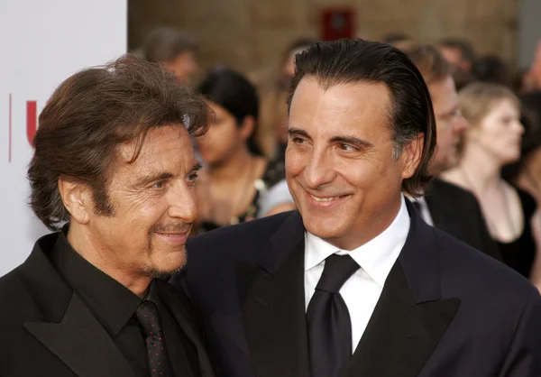 Al pacino und andy garcia — Stockfoto