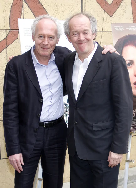 Luc Dardenne and Jean-Pierre Dardenne — Stock Photo, Image