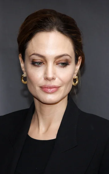 Анджелина Джоли в Лос-Анджелесе — стоковое фото