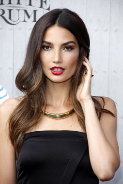 Actress Lily Aldridge