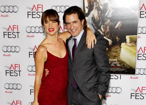 Juliette Lewis e Dermot Mulroney — Fotografia de Stock