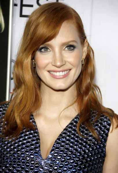 Jessica Chastain en Los Ángeles — Foto de Stock