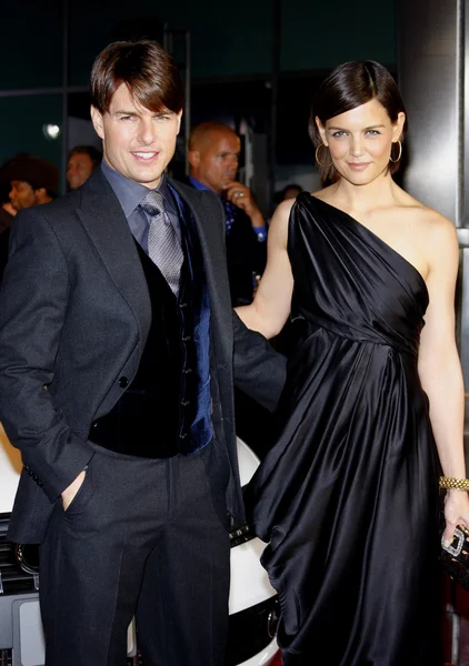 Tom Cruise and Katie Holmes — Stock Photo, Image