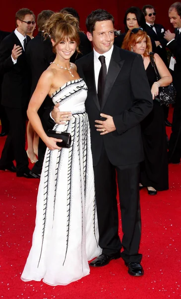 Jennifer Love Hewitt and Ross McCall — Stock Photo, Image