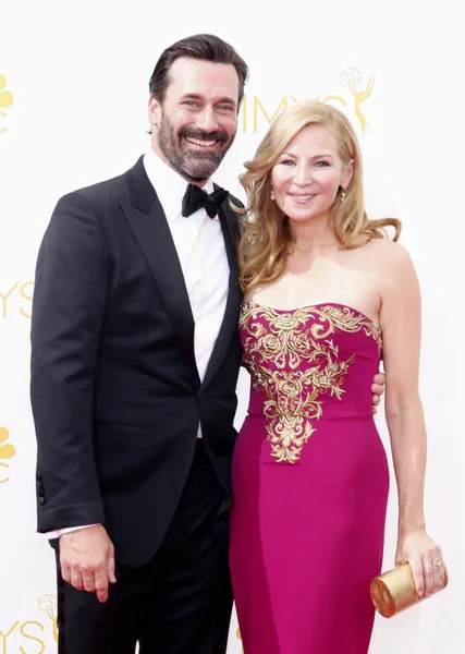 Jon hamm a jennifer westfeldt — Stock fotografie