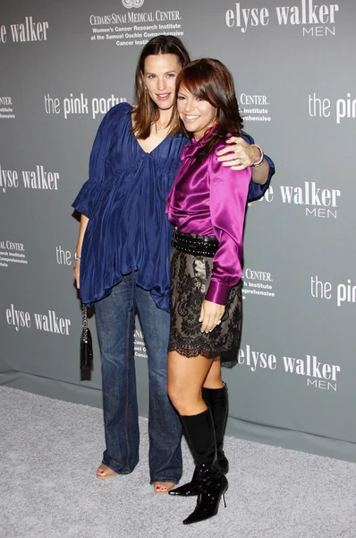 Jennifer Garner and Elyse Walker — Stock Photo, Image