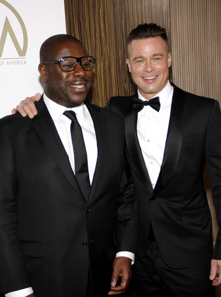 Brad Pitt and Steve McQueen — Φωτογραφία Αρχείου