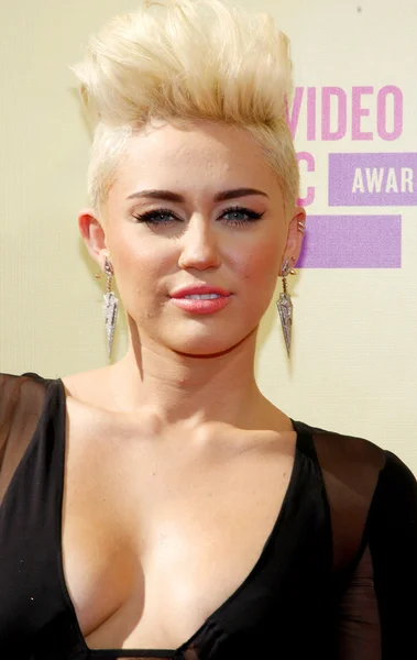 Herečka Miley Cyrus — Stock fotografie