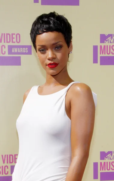 Рианна на церемонии MTV Video Music Awards — стоковое фото