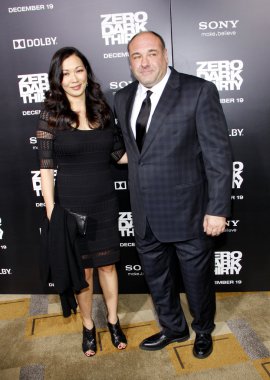 Deborah Lin and James Gandolfini