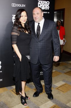 Deborah Lin and James Gandolfini