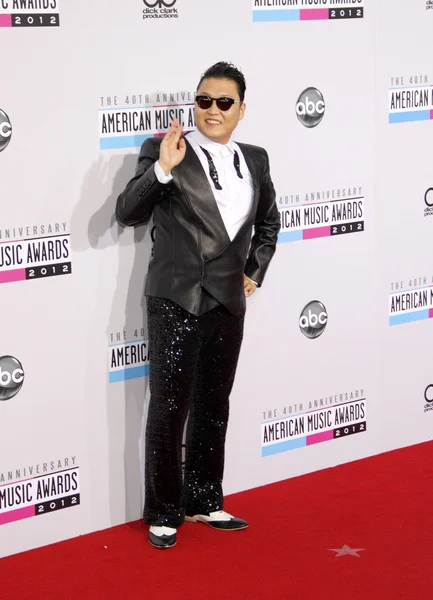 PSY ved Anniversary American Music Awards - Stock-foto