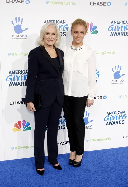 Glenn close und annie starke — Stockfoto