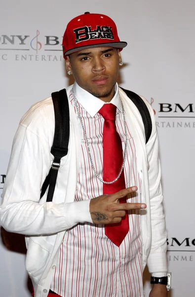 Cantante Chris Brown — Foto de Stock