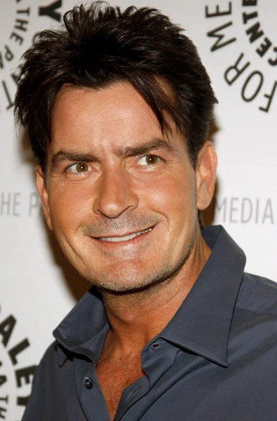 Actor Charlie Sheen — Stock Photo, Image