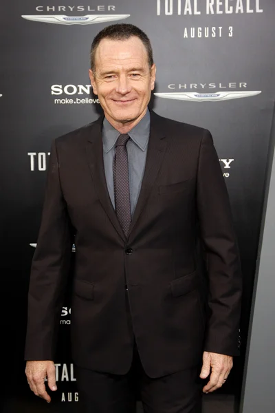 Ator Bryan Cranston — Fotografia de Stock