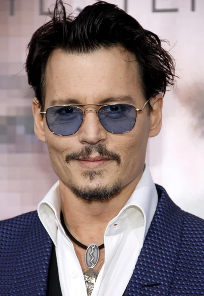 Johnny Depp Ordförande — Stockfoto