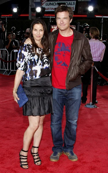 Jason Bateman e Amanda Anka — Fotografia de Stock
