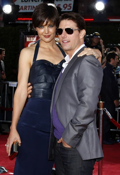 Tom Cruise y Katie Holmes — Foto de Stock