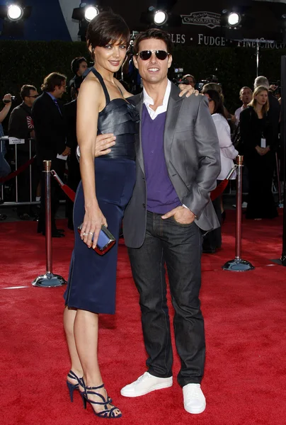 Tom Cruise y Katie Holmes en Los Ángeles — Foto de Stock