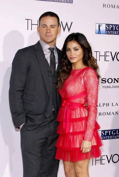 Channing Tatum and Jenna Dewan — Stock Photo, Image