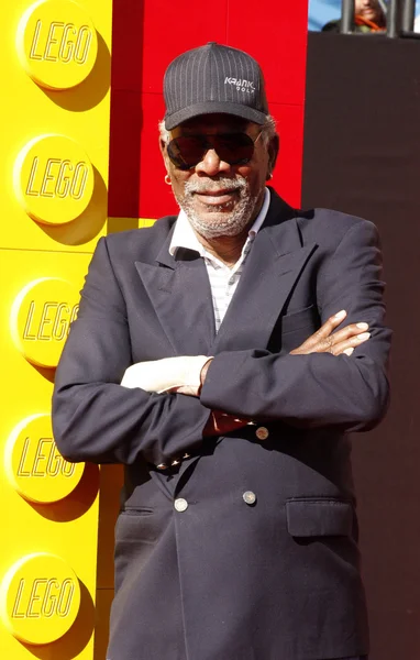 Skådespelaren morgan freeman — Stockfoto