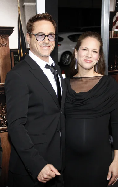 Robert Downey Jr. y Susan Downey — Foto de Stock