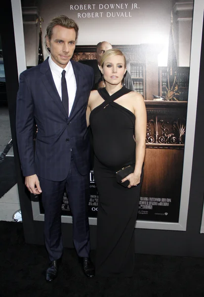 Dax Shepard y Kristen Bell — Foto de Stock