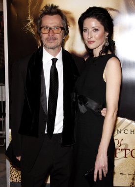 Gary Oldman and Alexandra Edenborough