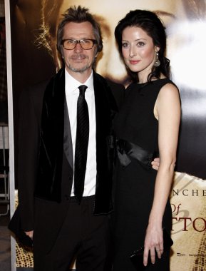Gary Oldman and Alexandra Edenborough